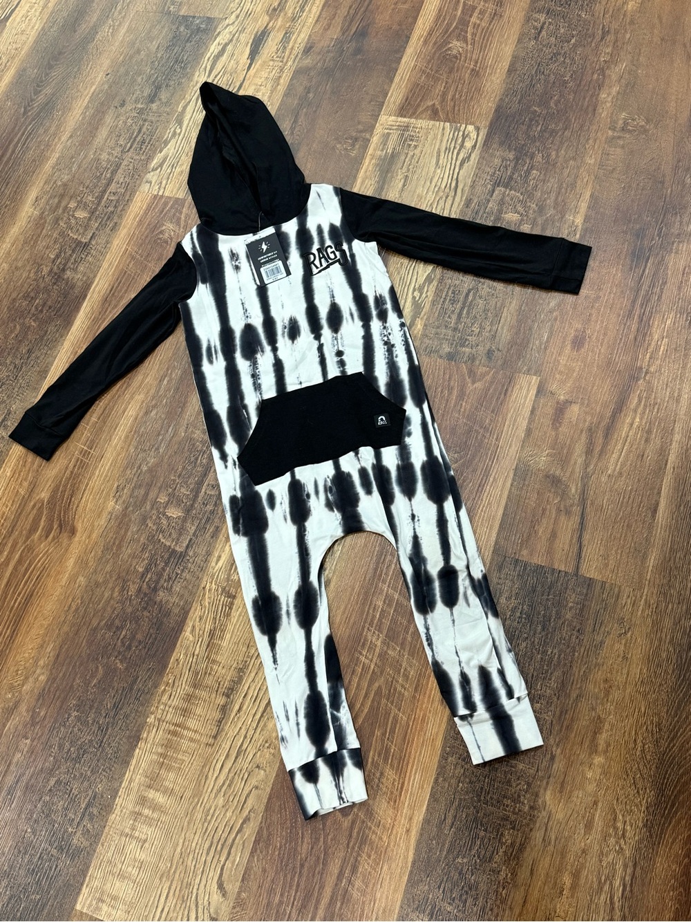 Rags | Tie-Dye Hooded Romper